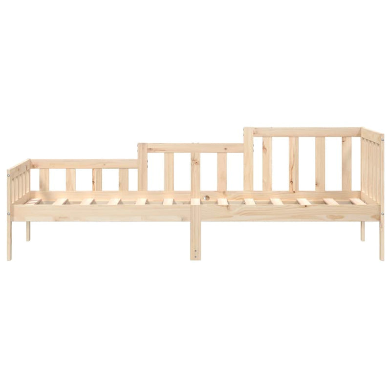 vidaXL tömör fenyőfa kanapéágy matrac nélkül 80 x 200 cm