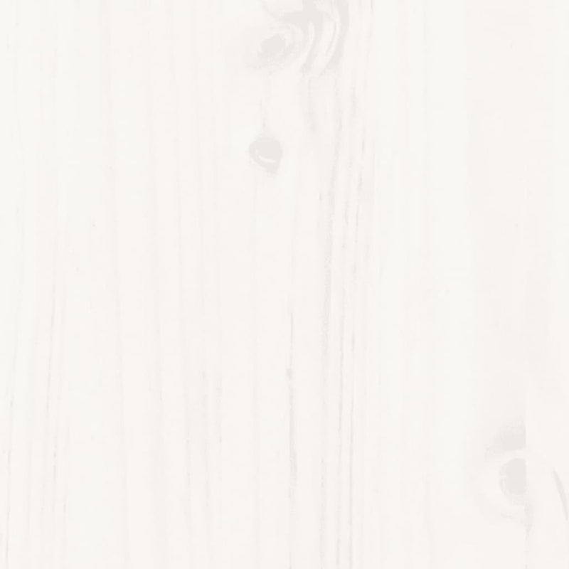 vidaXL fehér tömör fenyőfa kanapéágy matrac nélkül 90 x 200 cm