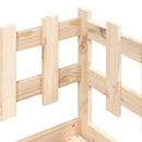 vidaXL tömör fenyőfa kanapéágy matrac nélkül 80 x 200 cm