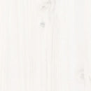 vidaXL fehér tömör fenyőfa kanapéágy matrac nélkül 80 x 200 cm