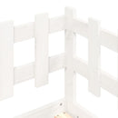 vidaXL fehér tömör fenyőfa kanapéágy matrac nélkül 90 x 200 cm