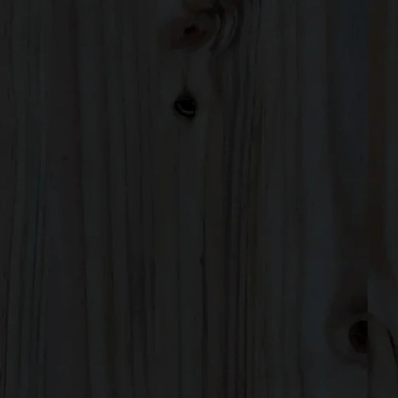 vidaXL fekete tömör fenyőfa kanapéágy 90 x 200 cm