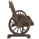 vidaXL 2 személyes tömör fenyőfa kerti Adirondack szék