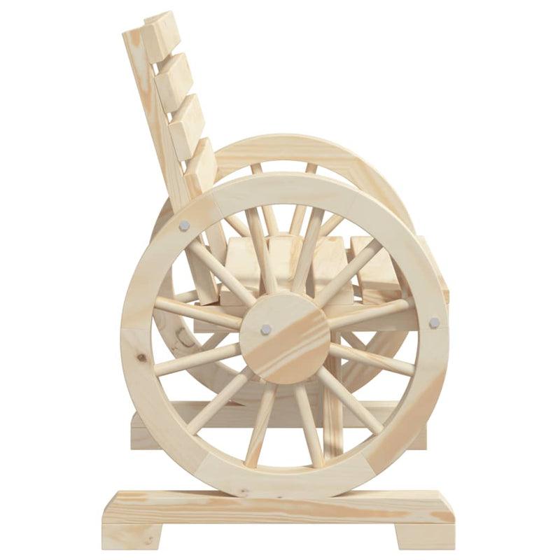 vidaXL tömör fenyőfa kerti szék 58 x 58 x 78,5 cm