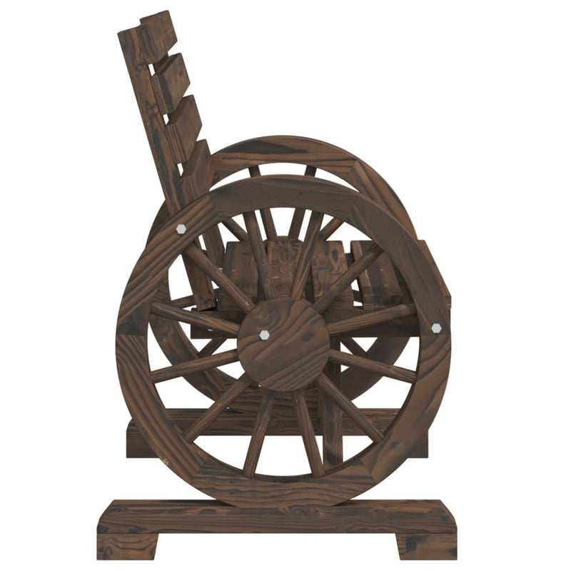 vidaXL tömör fenyőfa kerti szék 58 x 58 x 78,5 cm