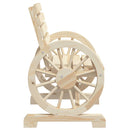 vidaXL 2 db tömör fenyőfa kerti szék 58 x 58 x 78,5 cm