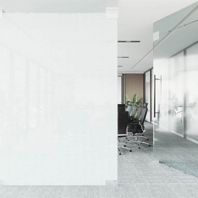 vidaXL matt fehér PVC ablakfólia 90 x 500 cm