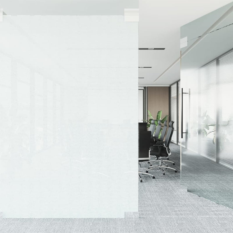 vidaXL matt fehér PVC ablakfólia 90 x 1000 cm