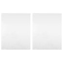 vidaXL 2 db öntapadó PET tükör fólia 60 x 100 cm