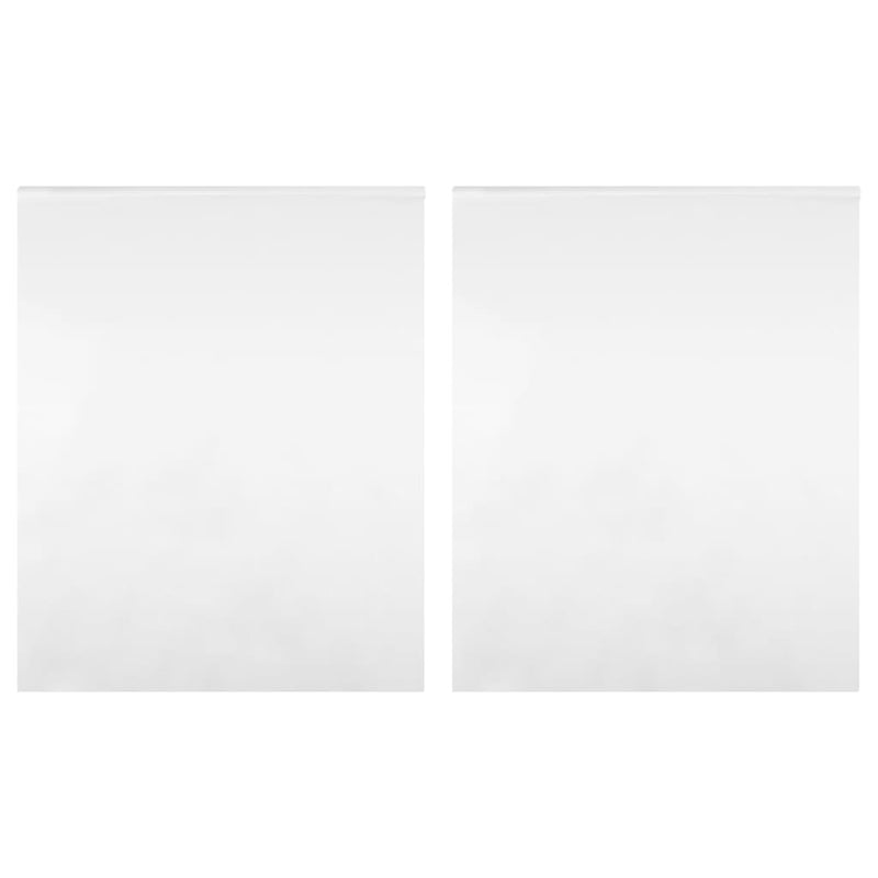 vidaXL 2 db öntapadó PET tükör fólia 60 x 100 cm