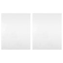 vidaXL 2 db öntapadó PET tükör fólia 60 x 150 cm