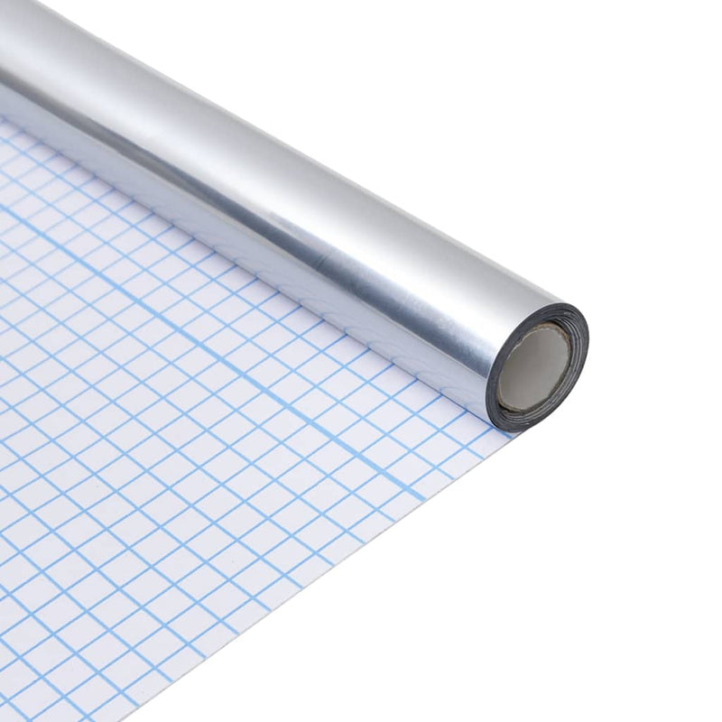 vidaXL 2 db öntapadó PET tükör fólia 90 x 100 cm