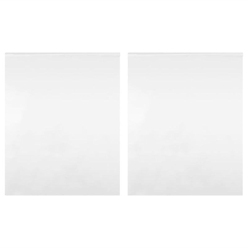 vidaXL 2 db öntapadó PET tükör fólia 90 x 200 cm