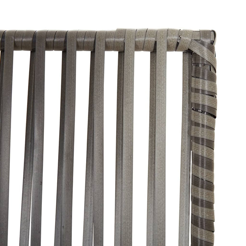 vidaXL szürke 3-paneles polyrattan térelválasztó
