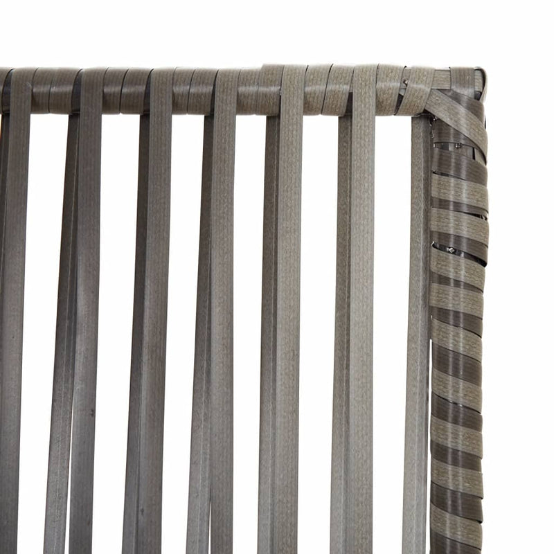 vidaXL szürke 3-paneles polyrattan térelválasztó