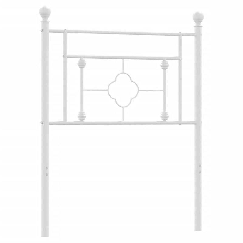 vidaXL fehér fém fejtámla 80 cm