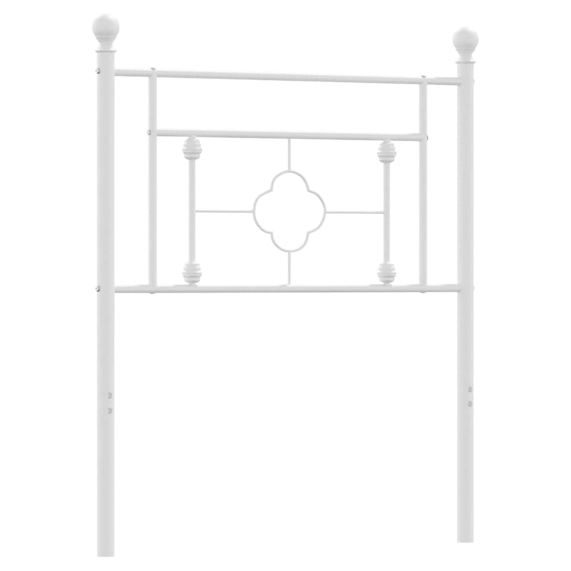 vidaXL fehér fém fejtámla 80 cm