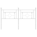 vidaXL fehér fém fejtámla 160 cm