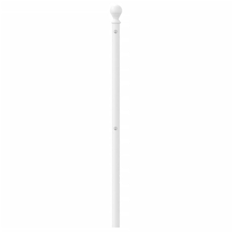 vidaXL fehér fém fejtámla 160 cm