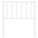 vidaXL fehér fém csere fejtámla 75 cm