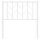 vidaXL fehér fém csere fejtámla 80 cm