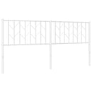 vidaXL fehér fém csere fejtámla 180 cm