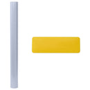 vidaXL 5 db matt szürke PVC statikus ablakfólia