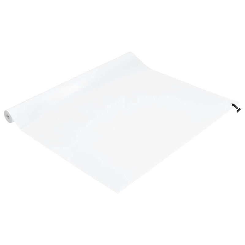 vidaXL 5 db matt fehér PVC statikus ablakfólia