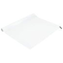 vidaXL 3 db matt fehér PVC statikus ablakfólia