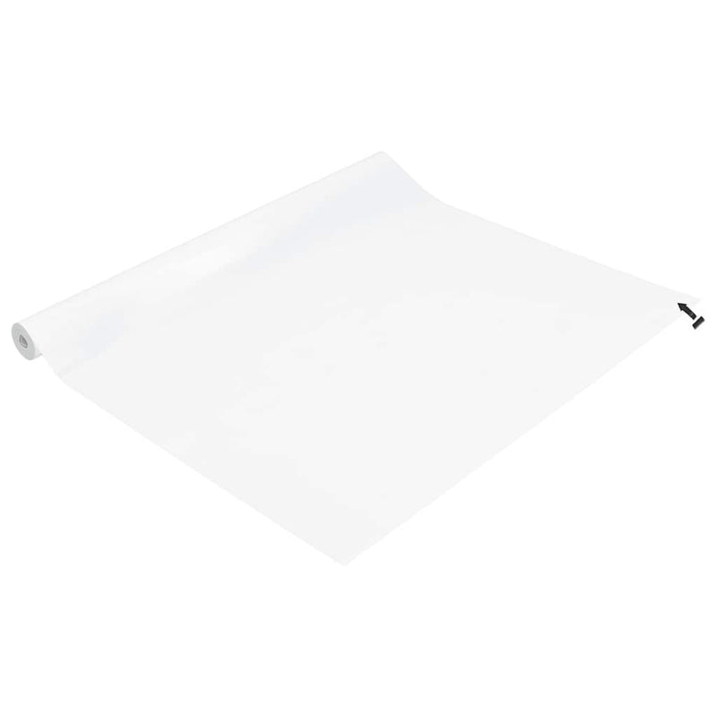 vidaXL 5 db matt fehér PVC statikus ablakfólia
