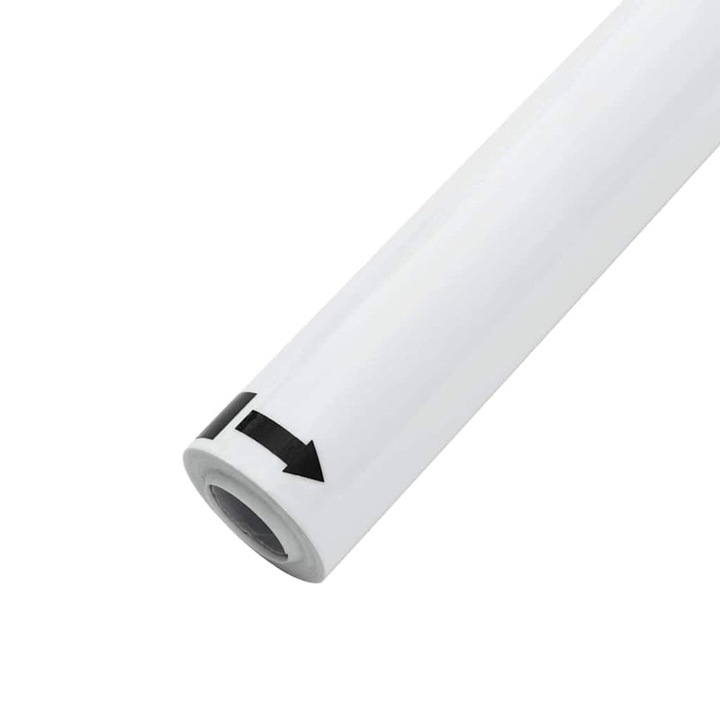 vidaXL 5 db matt fehér PVC statikus ablakfólia