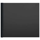 vidaXL 3 db matt fekete PVC statikus ablakfólia