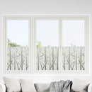 vidaXL 4 db matt bambusz mintás PVC ablakfólia