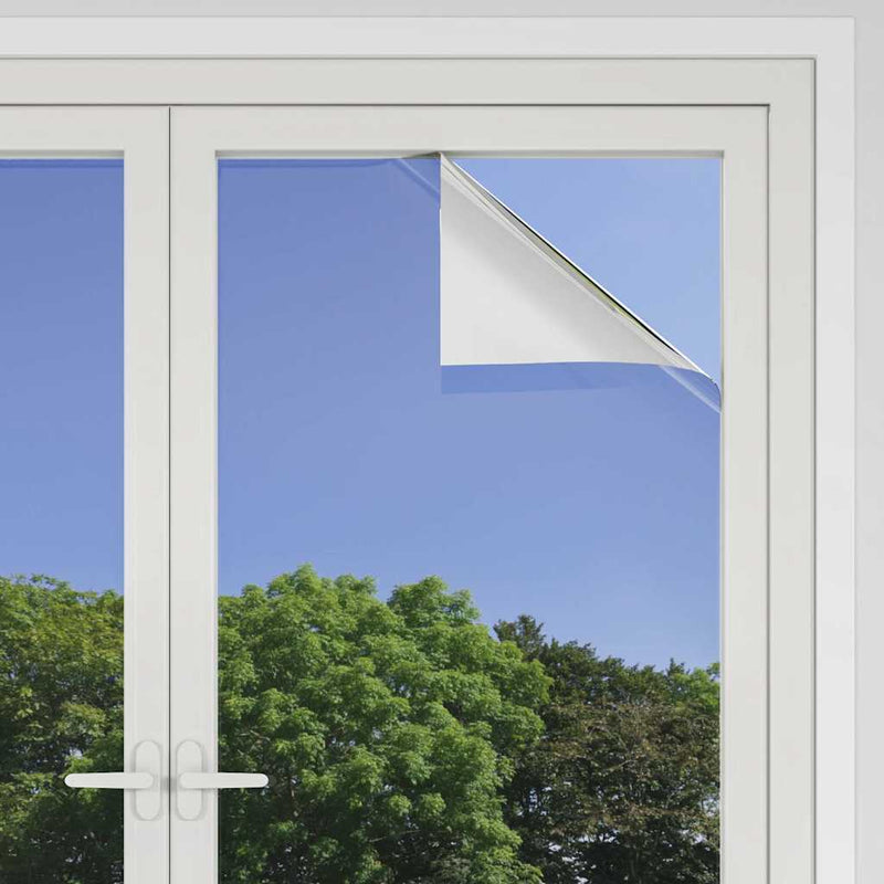 vidaXL 5 db ezüst PVC fényvisszaverő statikus napsugárzás elleni fólia