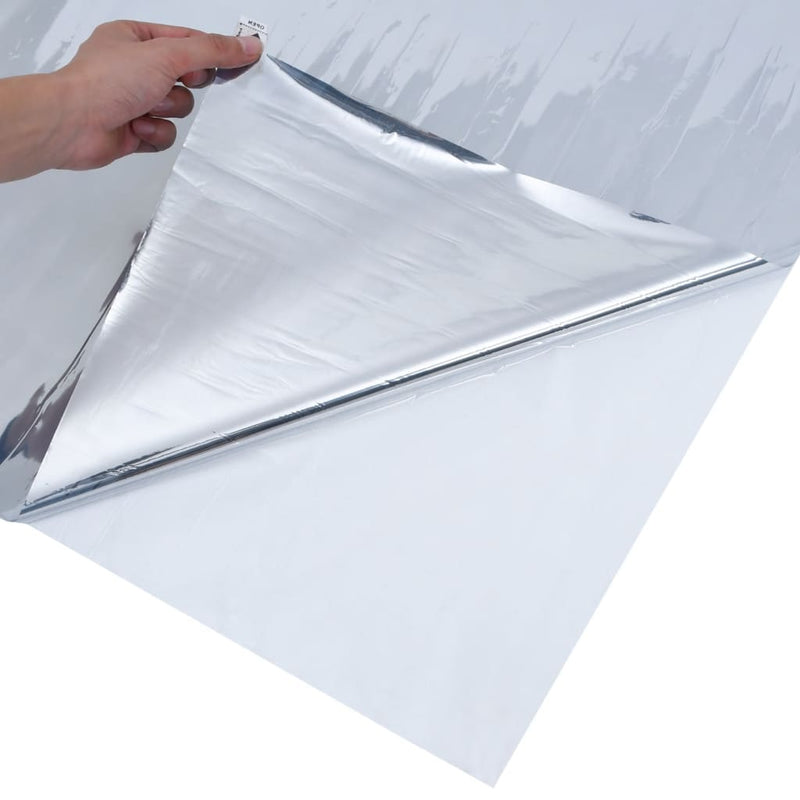 vidaXL 5 db ezüst PVC fényvisszaverő statikus napsugárzás elleni fólia