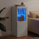 vidaXL fehér tálalószekrény LED-világítással 41 x 37 x 100 cm