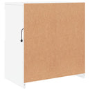 vidaXL fehér tálalószekrény LED-világítással 60 x 37 x 67 cm