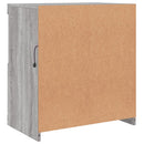 vidaXL szürke sonoma színű tálalószekrény LED-ekkel 60 x 37 x 67 cm