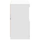 vidaXL fehér tálalószekrény LED-világítással 81 x 37 x 67 cm