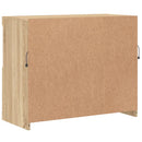 vidaXL sonoma tölgy színű tálalószekrény LED-ekkel 81 x 37 x 67 cm