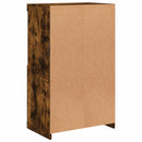 vidaXL füstös tölgy színű tálalószekrény LED-ekkel 60,5 x 37 x 100 cm