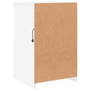 vidaXL fehér tálalószekrény LED-világítással 41 x 37 x 67 cm