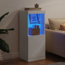 vidaXL fehér tálalószekrény LED-világítással 41 x 37 x 100 cm