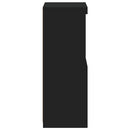 vidaXL fekete tálalószekrény LED-világítással 41 x 37 x 100 cm