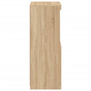 vidaXL sonoma tölgy színű tálalószekrény LED-ekkel 41 x 37 x 100 cm