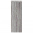 vidaXL szürke sonoma színű tálalószekrény LED-ekkel 41 x 37 x 100 cm