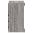 vidaXL szürke sonoma színű tálalószekrény LED-ekkel 60,5 x 37 x 67 cm