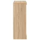 vidaXL sonoma tölgy színű tálalószekrény LED-ekkel 60,5 x 37 x 100 cm