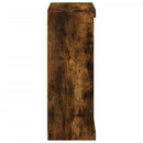 vidaXL füstös tölgy színű tálalószekrény LED-ekkel 60,5 x 37 x 100 cm