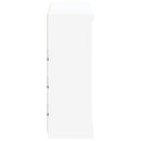 vidaXL fehér tálalószekrény LED-világítással 81 x 37 x 100 cm